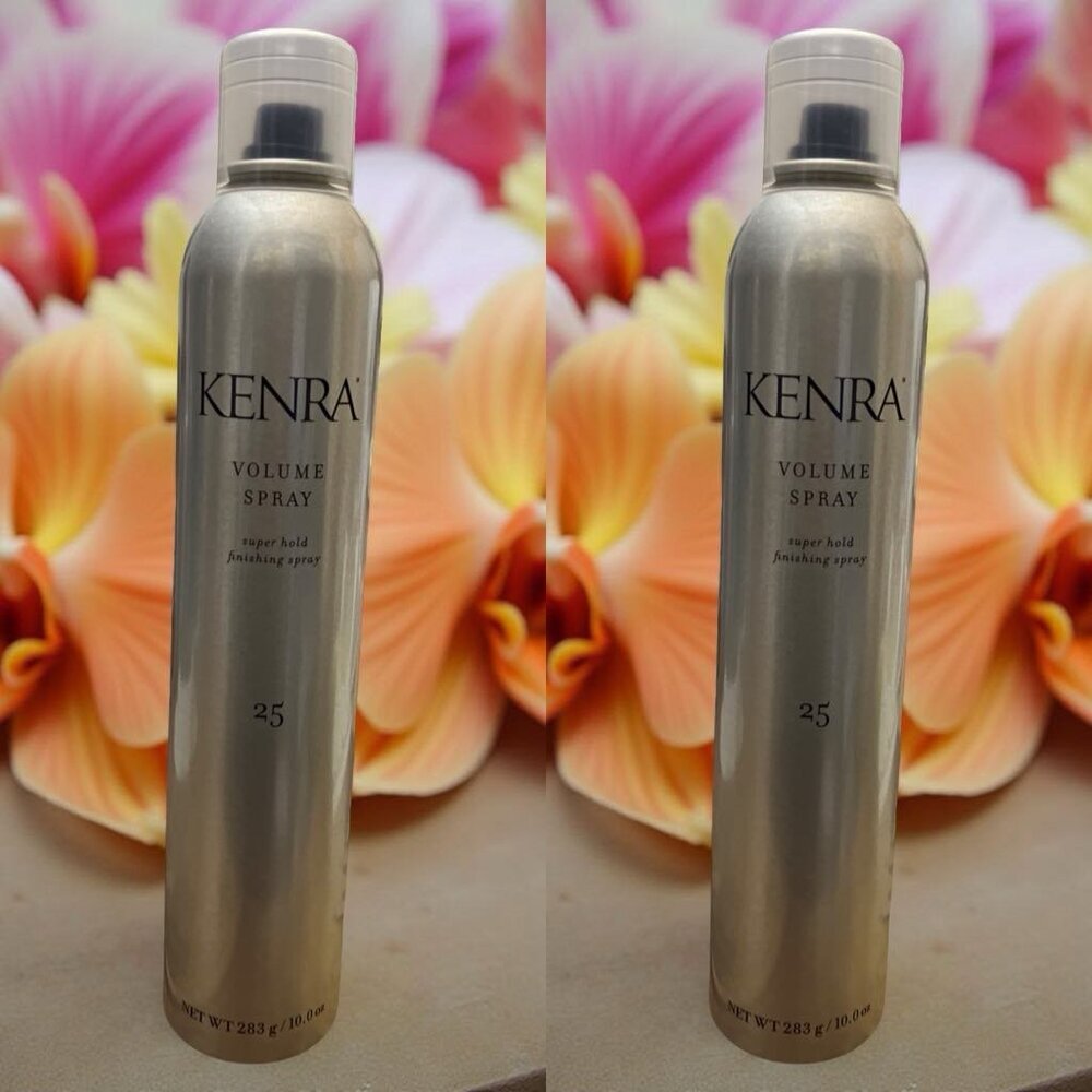 Kenra Volume Spray 25 Super Hold Finishing Spray 10 oz _ 2 units